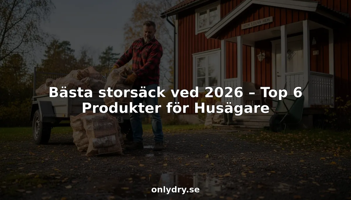 Bästa storsäck ved 2026 - Top 6 Produkter för Husägare