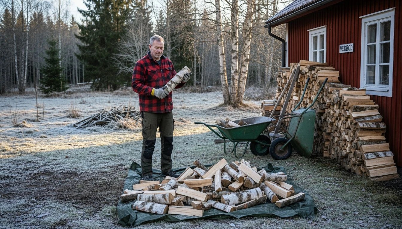 7 smarta tips för att köpa billig ved 2026 i Sverige