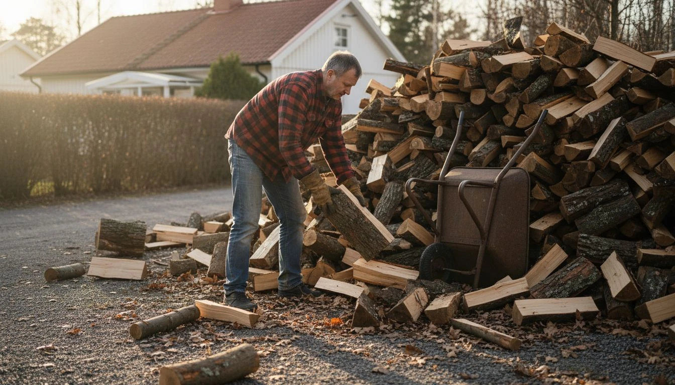 Vad kostar ved per kubikmeter i Sverige 2026?