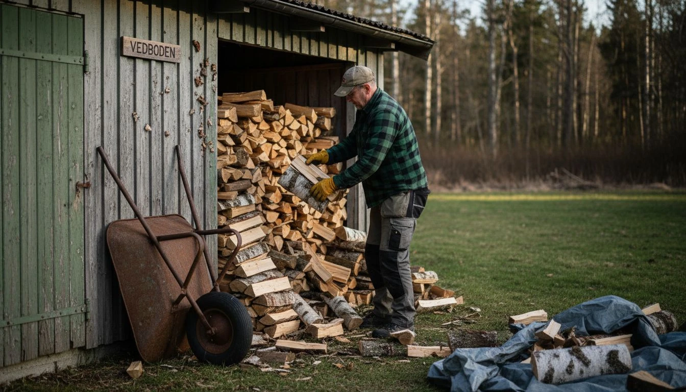 Vilka typer av ved ger bäst värme i Sverige