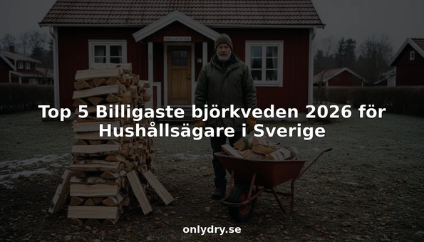 Top 5 Billigaste björkveden 2026 för Hushållsägare i Sverige