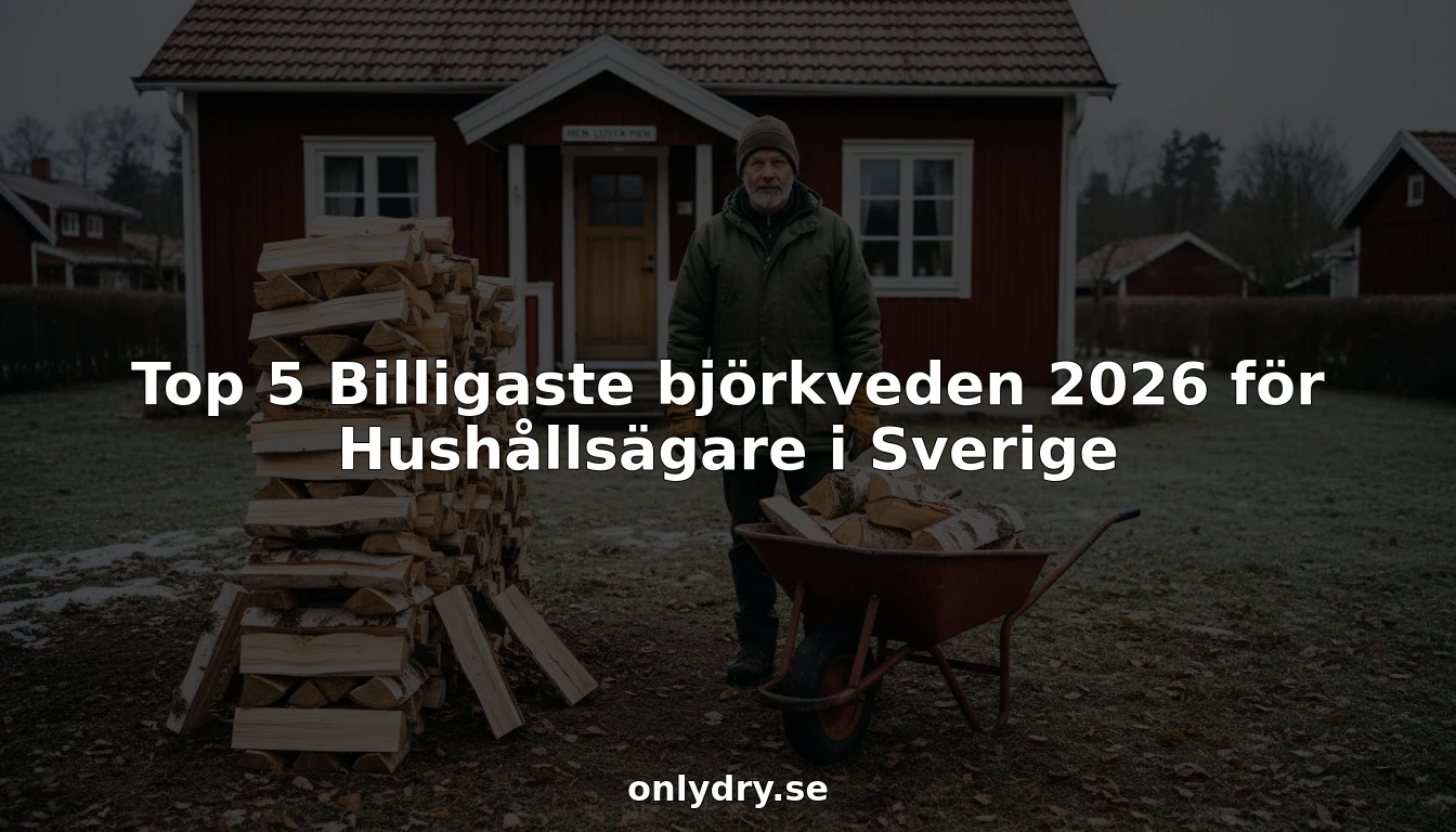 Top 5 Billigaste björkveden 2026 för Hushållsägare i Sverige