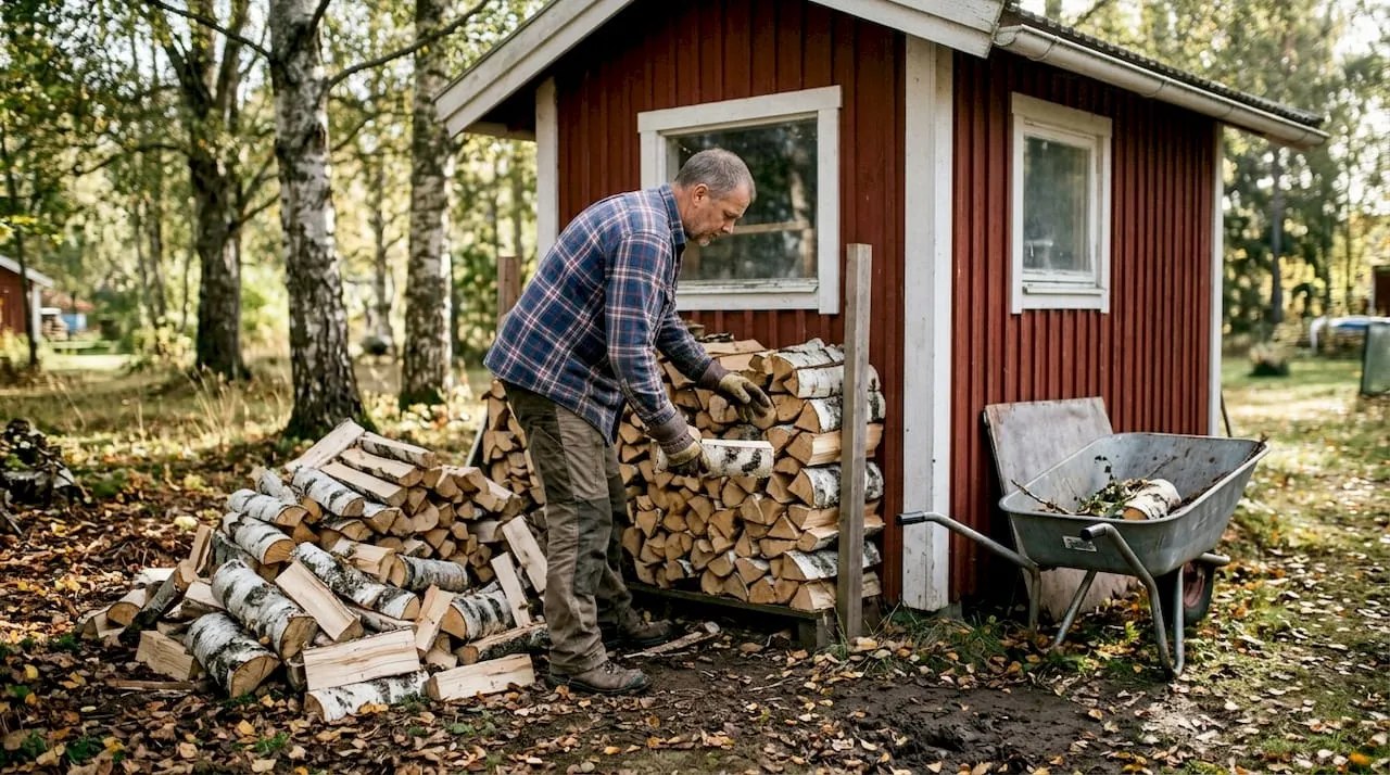 Effektiv vedstapling steg för steg – bättre värme nu