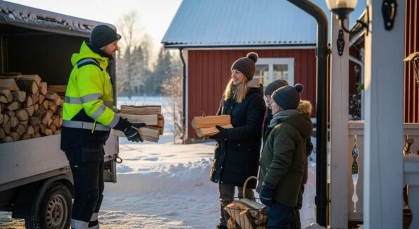 Betydelsen av snabb leverans för träbränsle