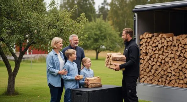 Förstå roll av leveransalternativ för ved