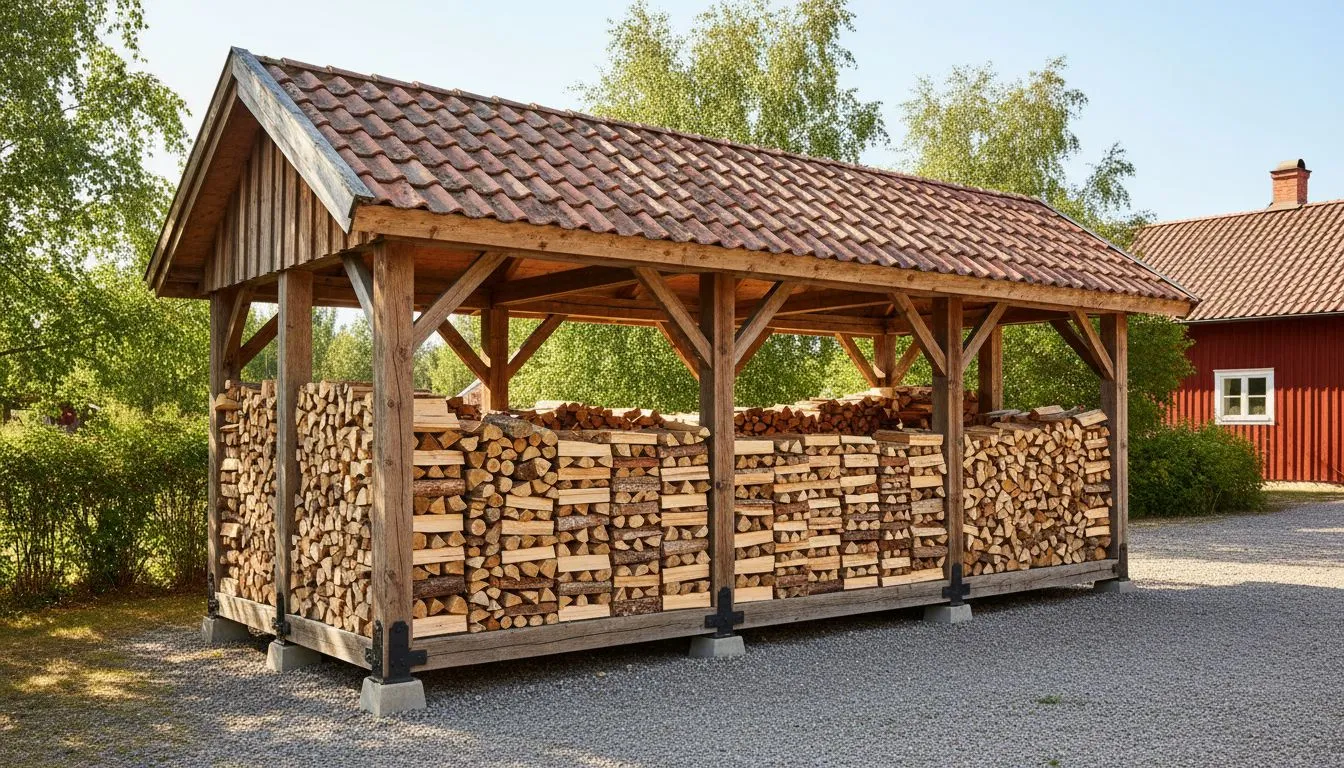 Hur förvara ved torrt: Enkla steg för bästa resultat